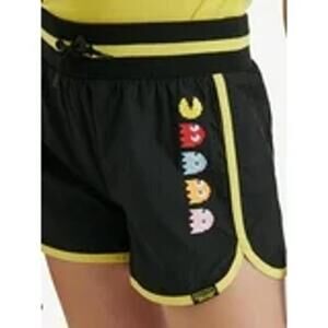 NWT Retro Justice Girls PAC-MAN Running Short - L 12/14 Size